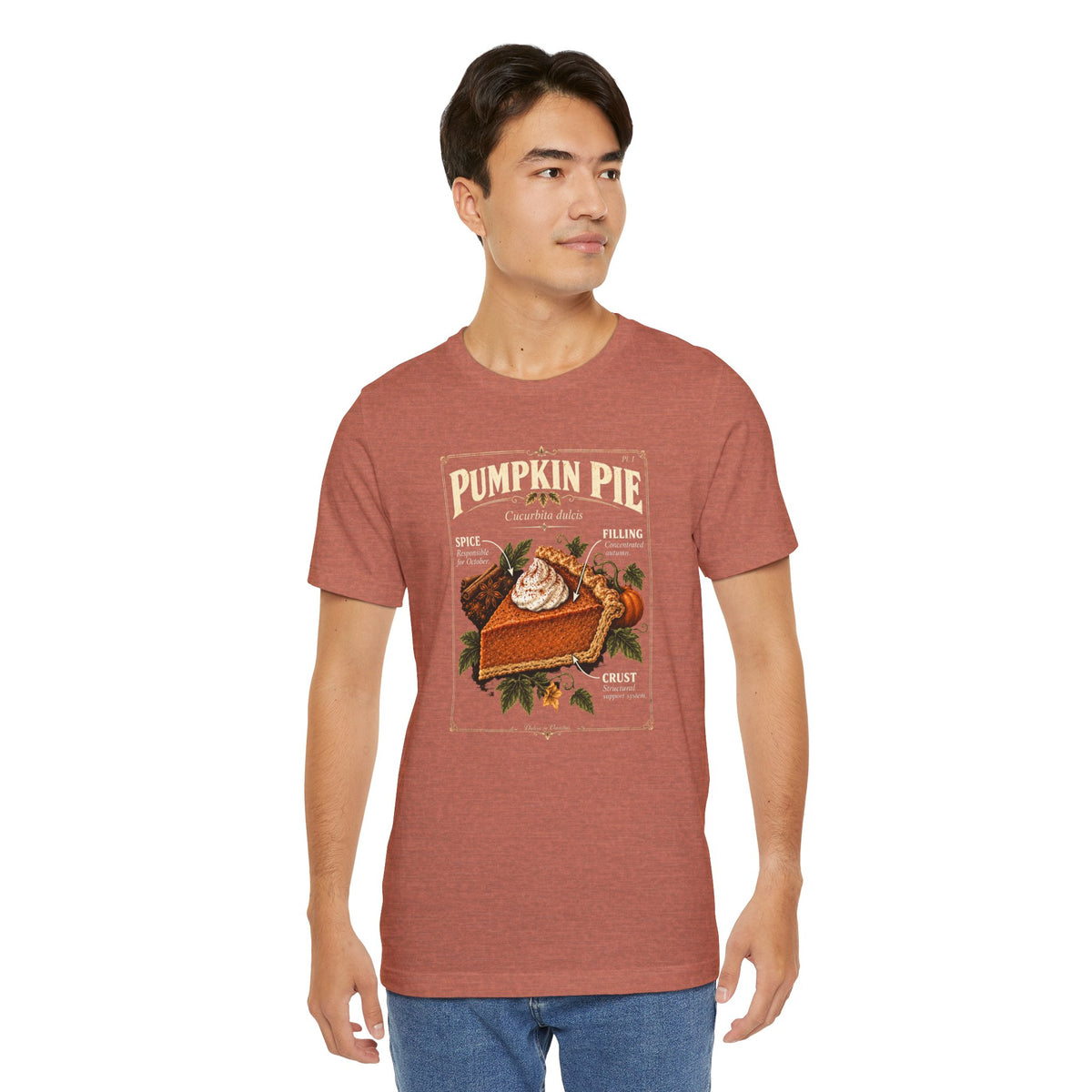 Pumpkin Pie Anatomy T-Shirt – Vintage Thanksgiving Fall Tee