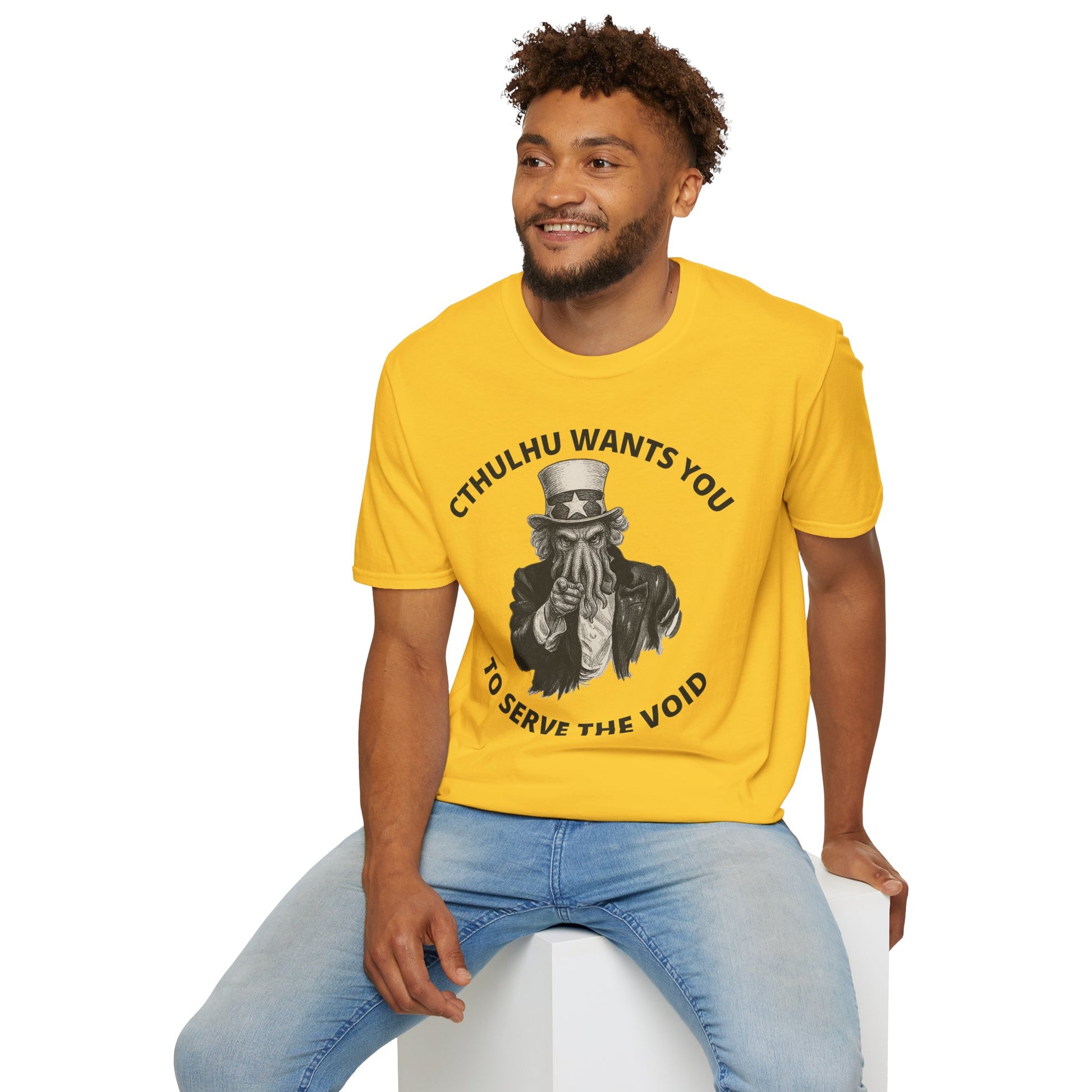 Cthulhu Wants You T-Shirt – Mythos Shirt for HP Lovecraft Fans - WhimSpin - https://whimspin.com