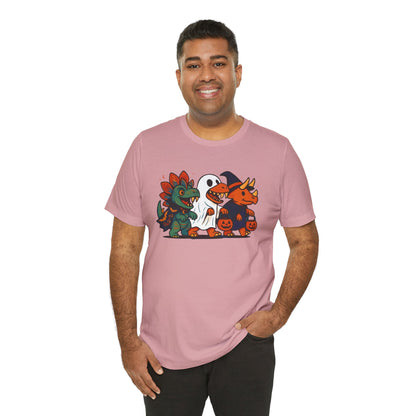 Halloween Dino Squad T-Shirt – Funny Trick-or-Treat Dinosaur Tee