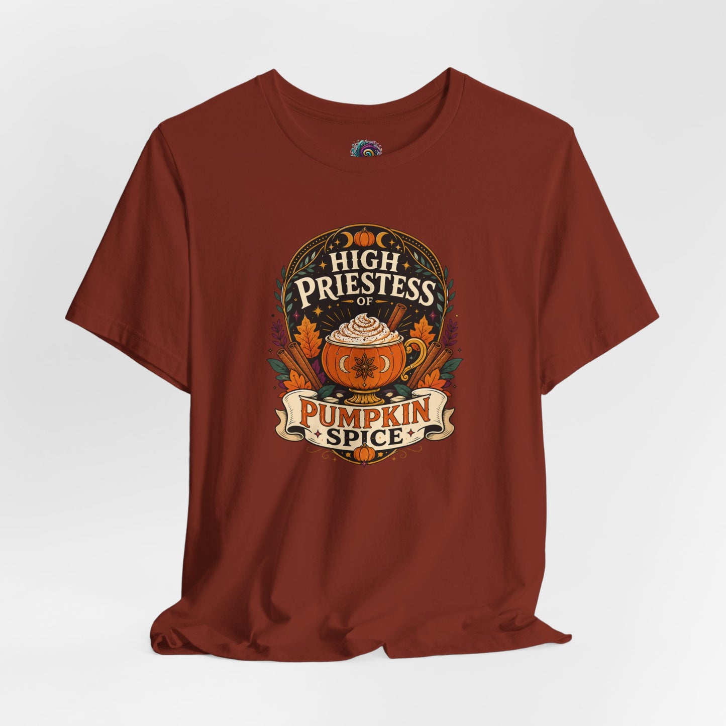 High Priestess of Pumpkin Spice T-Shirt – Funny Fall Tee