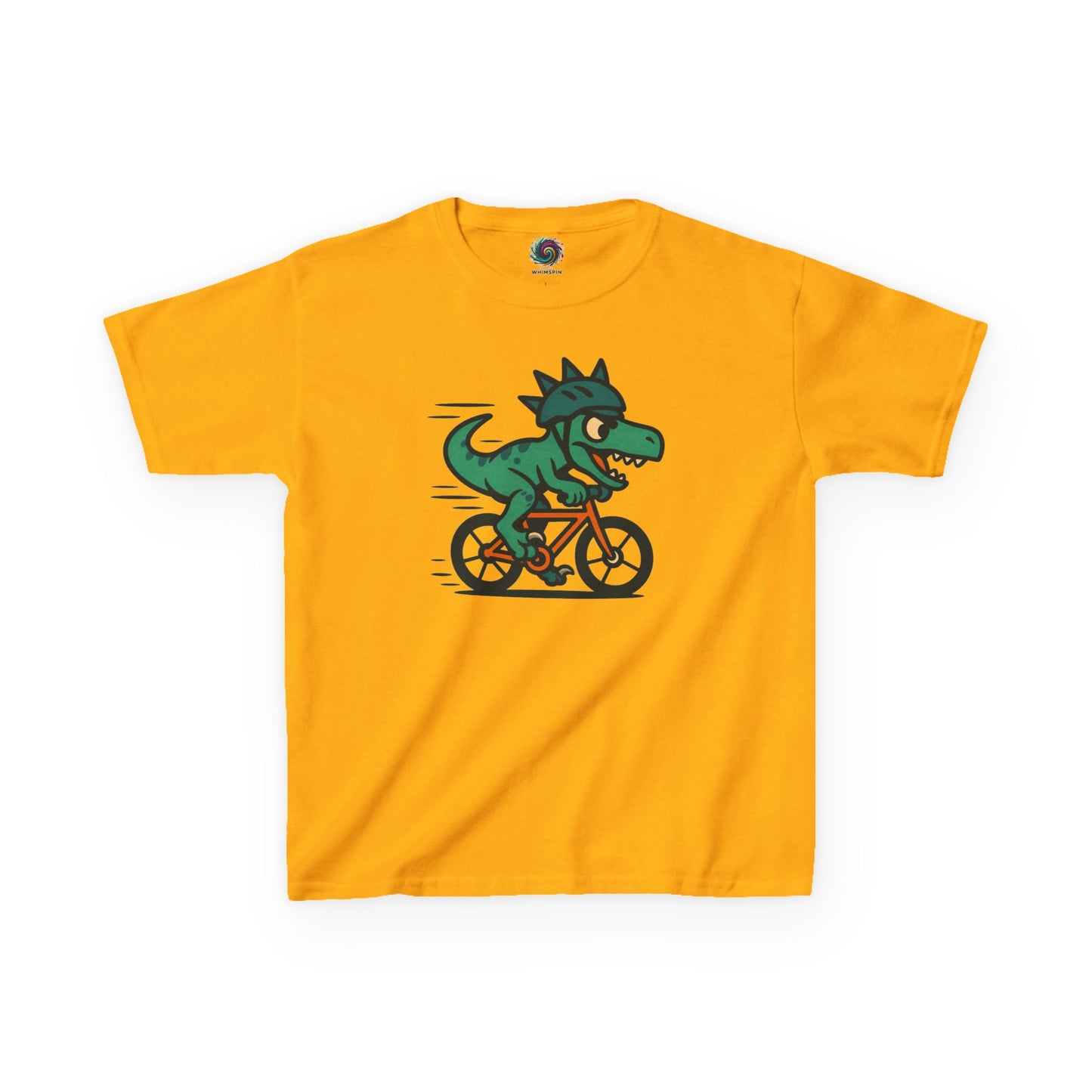 Kids Velociraptor Bike T-Shirt – Funny Dino Velo Tee