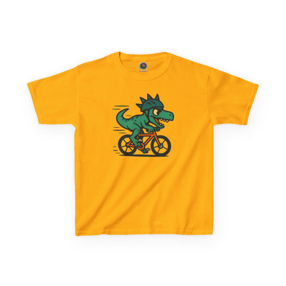 Kids Velociraptor Bike T-Shirt – Funny Dino Velo Tee