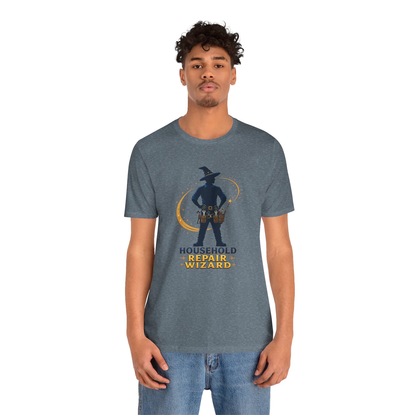 Household Repair Wizard T-Shirt – Funny Handy Dad Tee