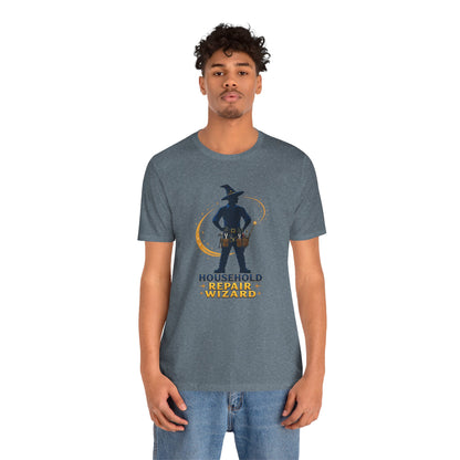 Household Repair Wizard T-Shirt – Funny Handy Dad Tee
