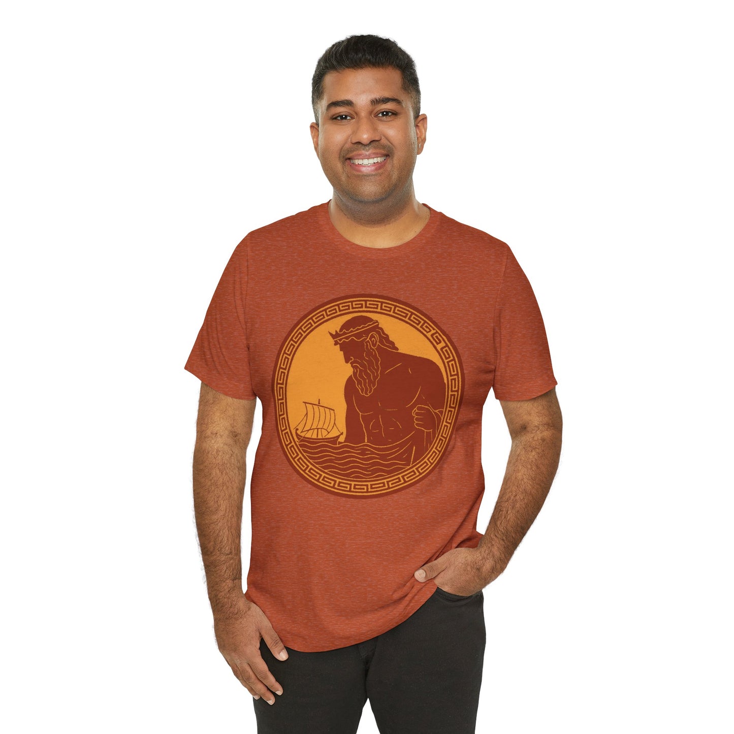 Poseidon Epic T-Shirt – Greek Mythology Ocean God Tee - WhimSpin - https://whimspin.com