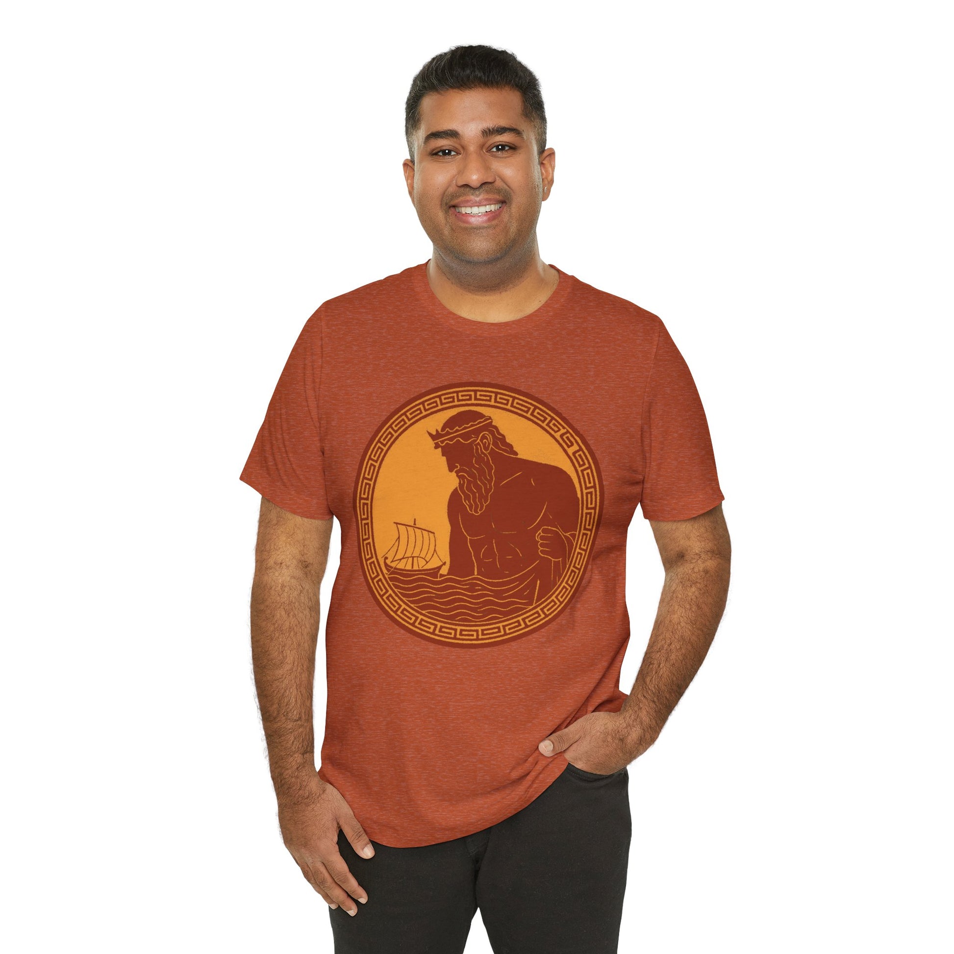 Poseidon Epic T-Shirt – Greek Mythology Ocean God Tee - WhimSpin - https://whimspin.com