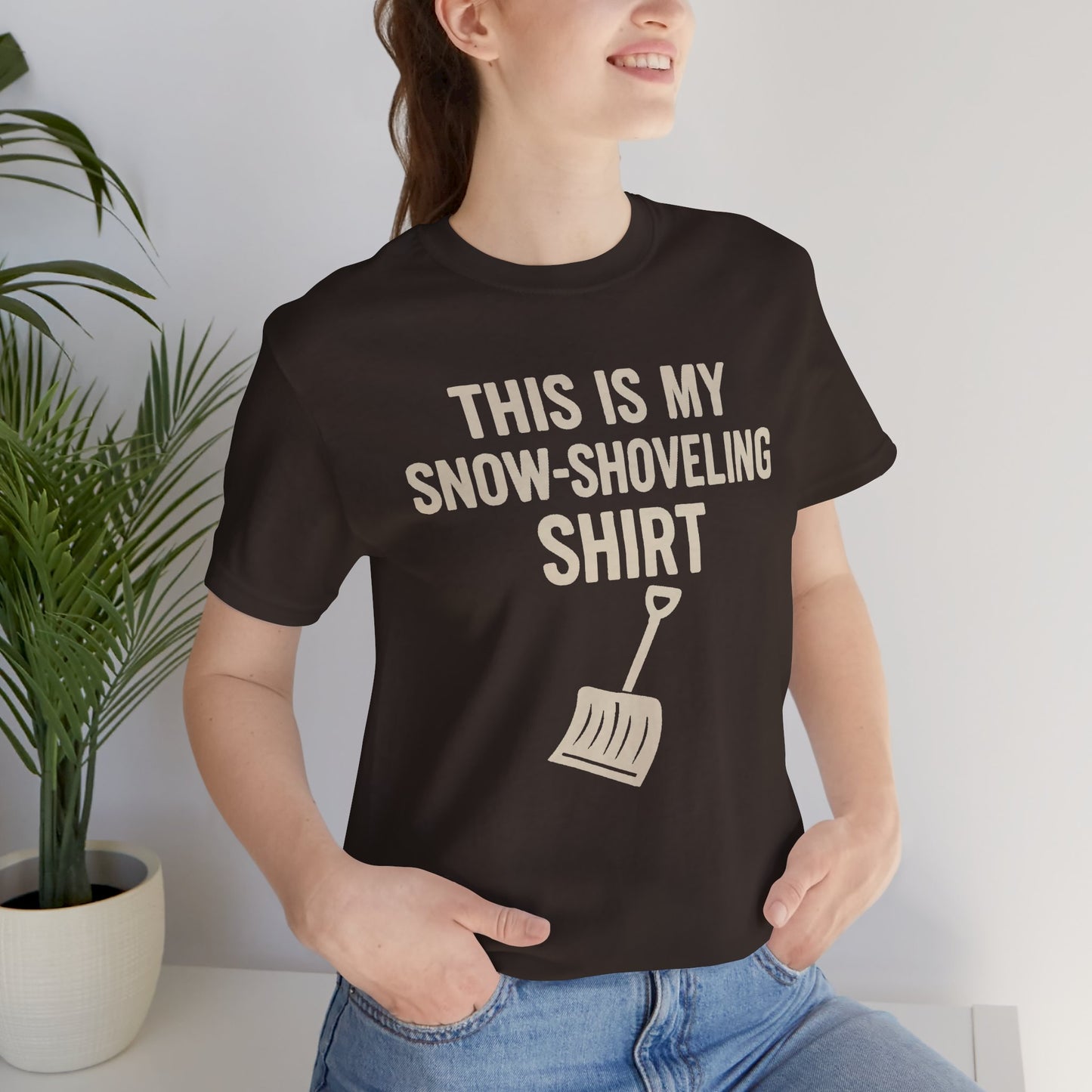 This Is My Snow-Shoveling Shirt – Funny Winter Chore Tee