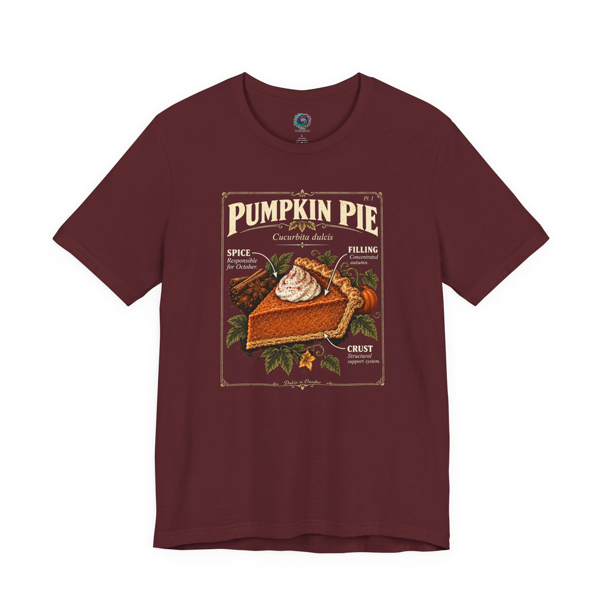 Pumpkin Pie Anatomy T-Shirt – Vintage Thanksgiving Fall Tee