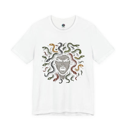 Medusa T-Shirt – Greek Mythology Gorgon Graphic Tee