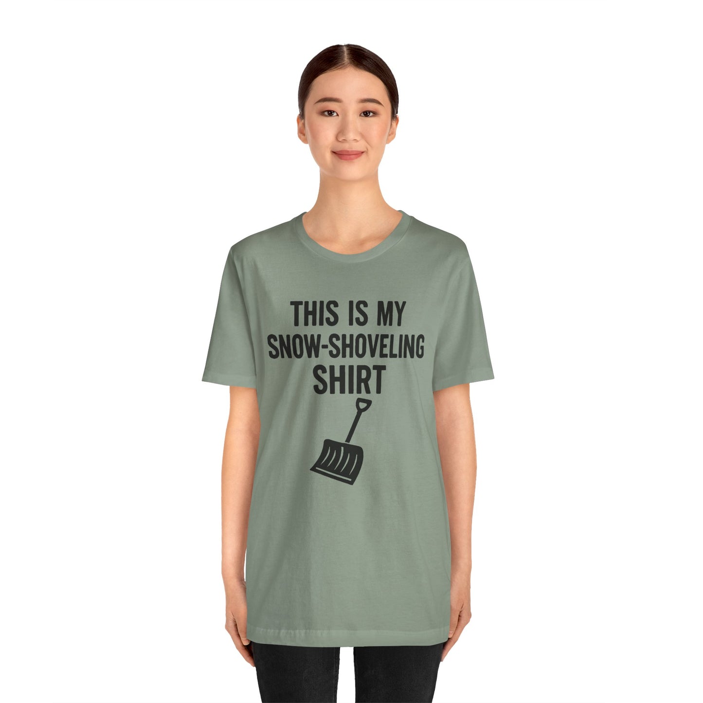 This Is My Snow-Shoveling Shirt – Funny Winter Chore Tee