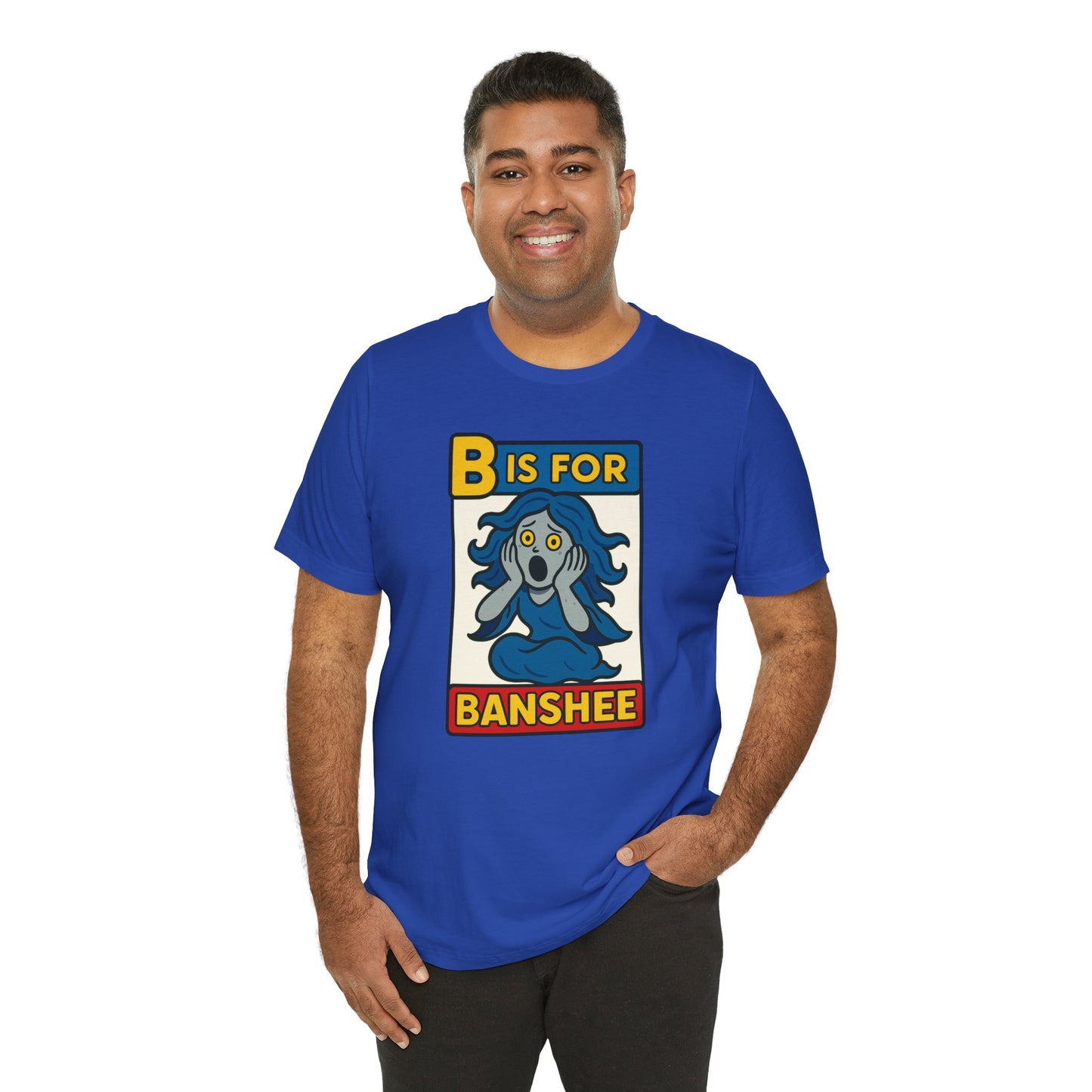 B is for Banshee T-Shirt – Funny Halloween Legend Alphabet Tee
