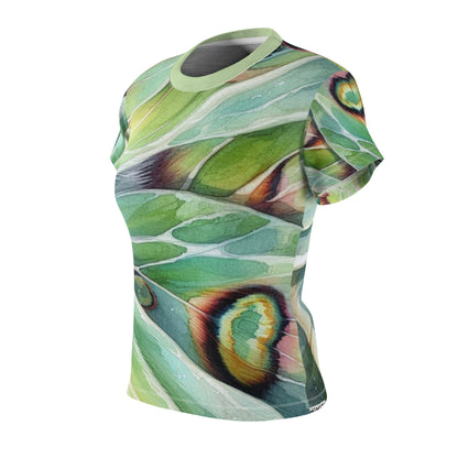 Luna Moth Wing T-Shirt – All-Over Print Nature-Inspired Tee