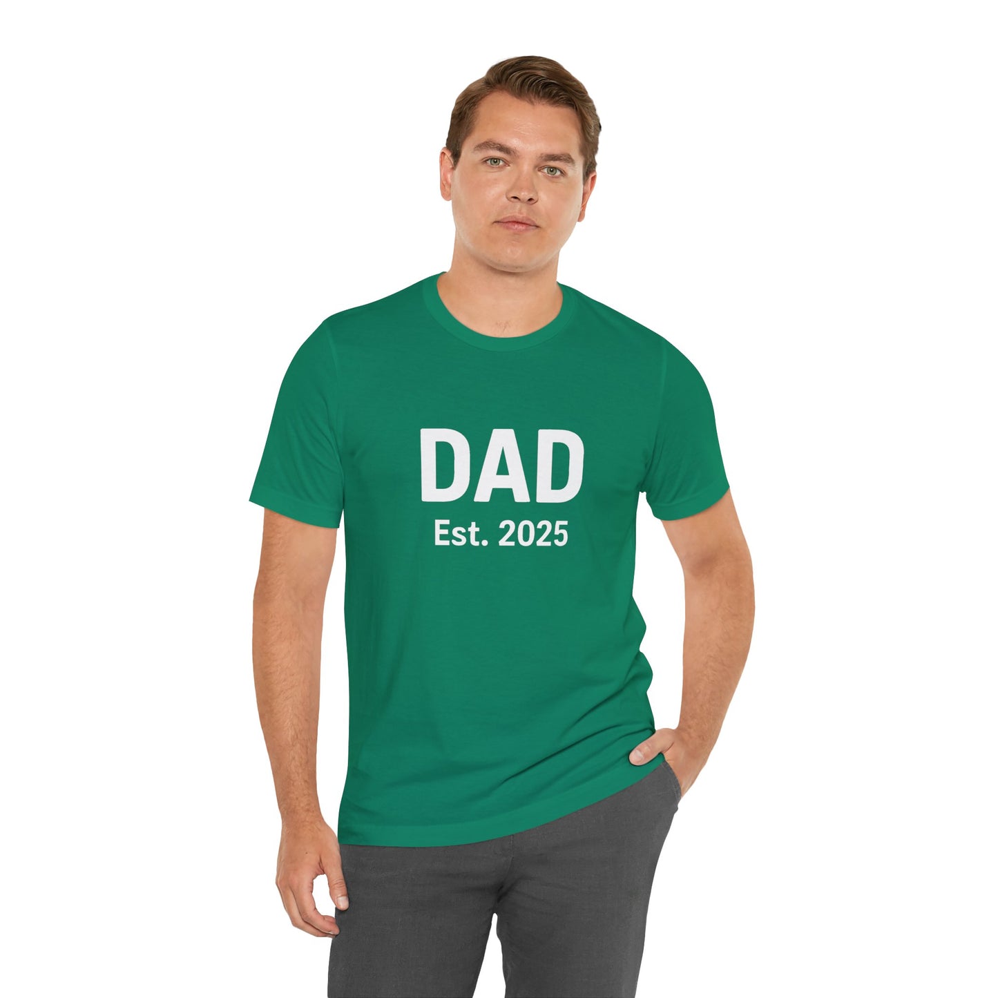 Dad Est. 2025 T-Shirt – New Dad Tee for First Father’s Day