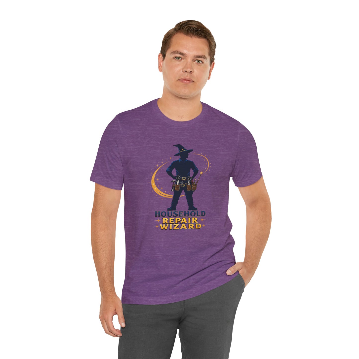 Household Repair Wizard T-Shirt – Funny Handy Dad Tee