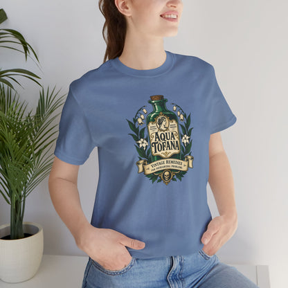 Aqua Tofana T-Shirt – Dark History Feminist Apothecary Tee