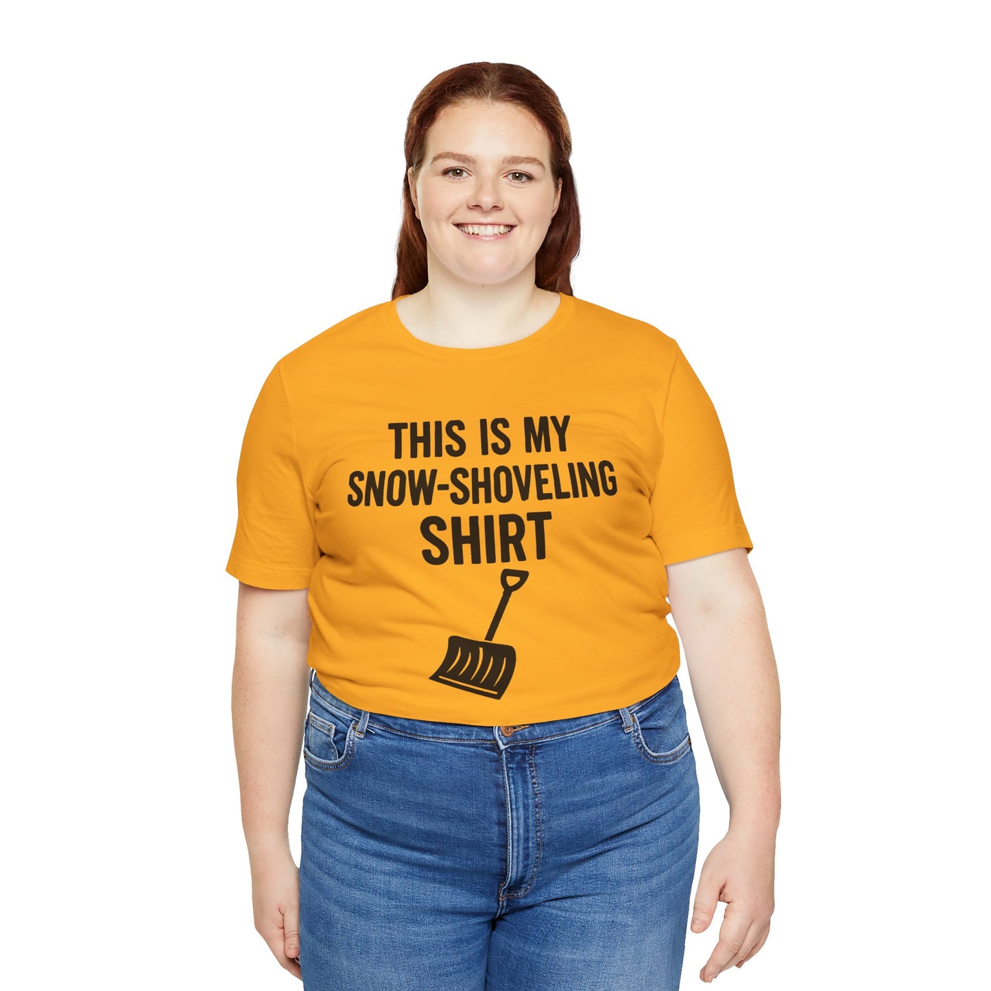 This Is My Snow-Shoveling Shirt – Funny Winter Chore Tee