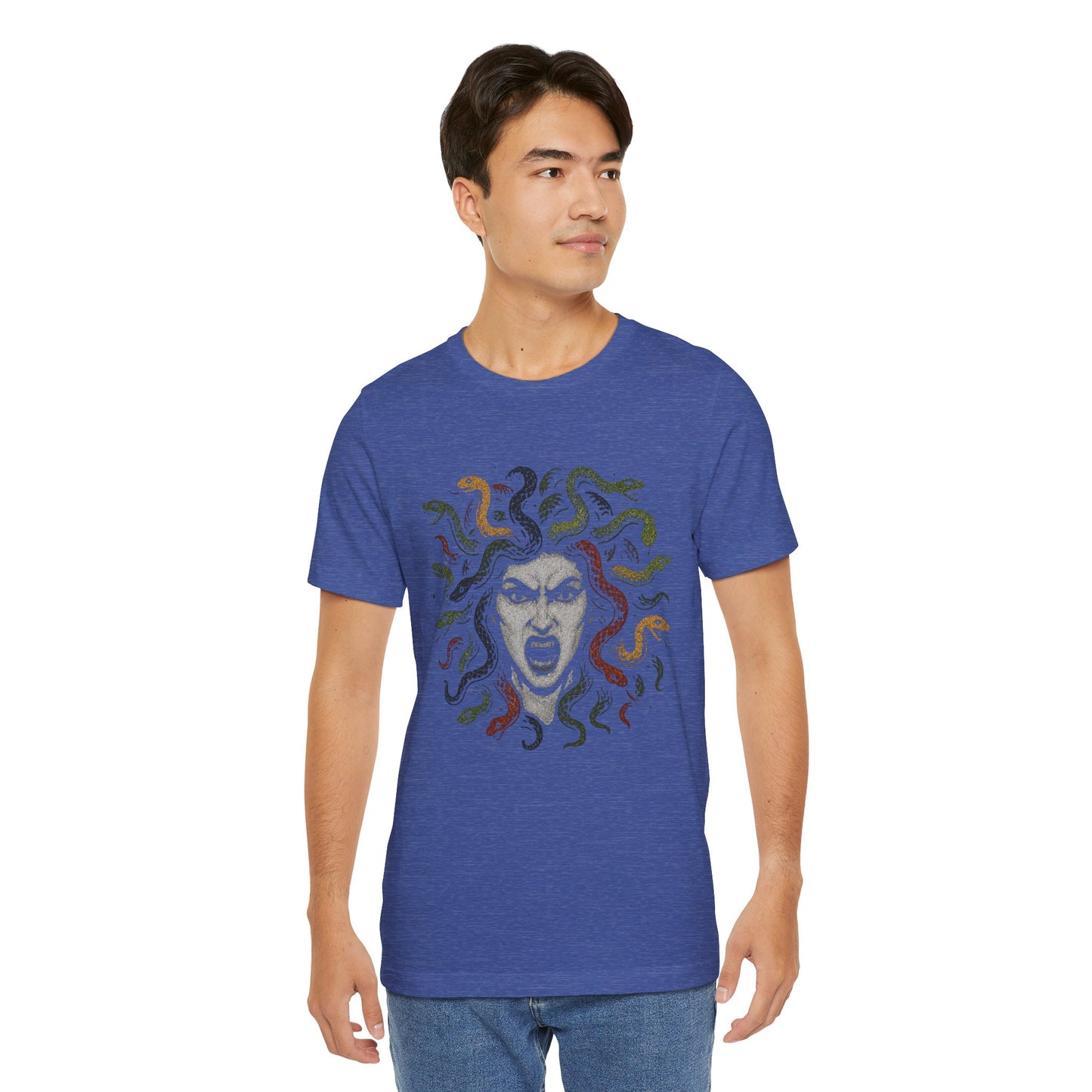 Medusa T-Shirt – Greek Mythology Gorgon Graphic Tee