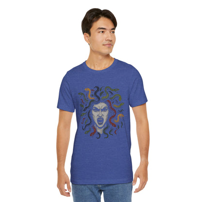 Medusa T-Shirt – Greek Mythology Gorgon Graphic Tee