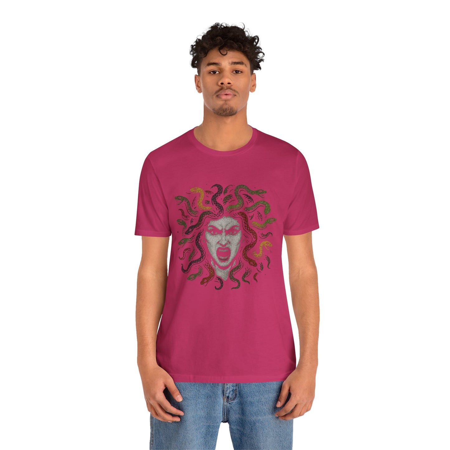 Medusa T-Shirt – Greek Mythology Gorgon Graphic Tee
