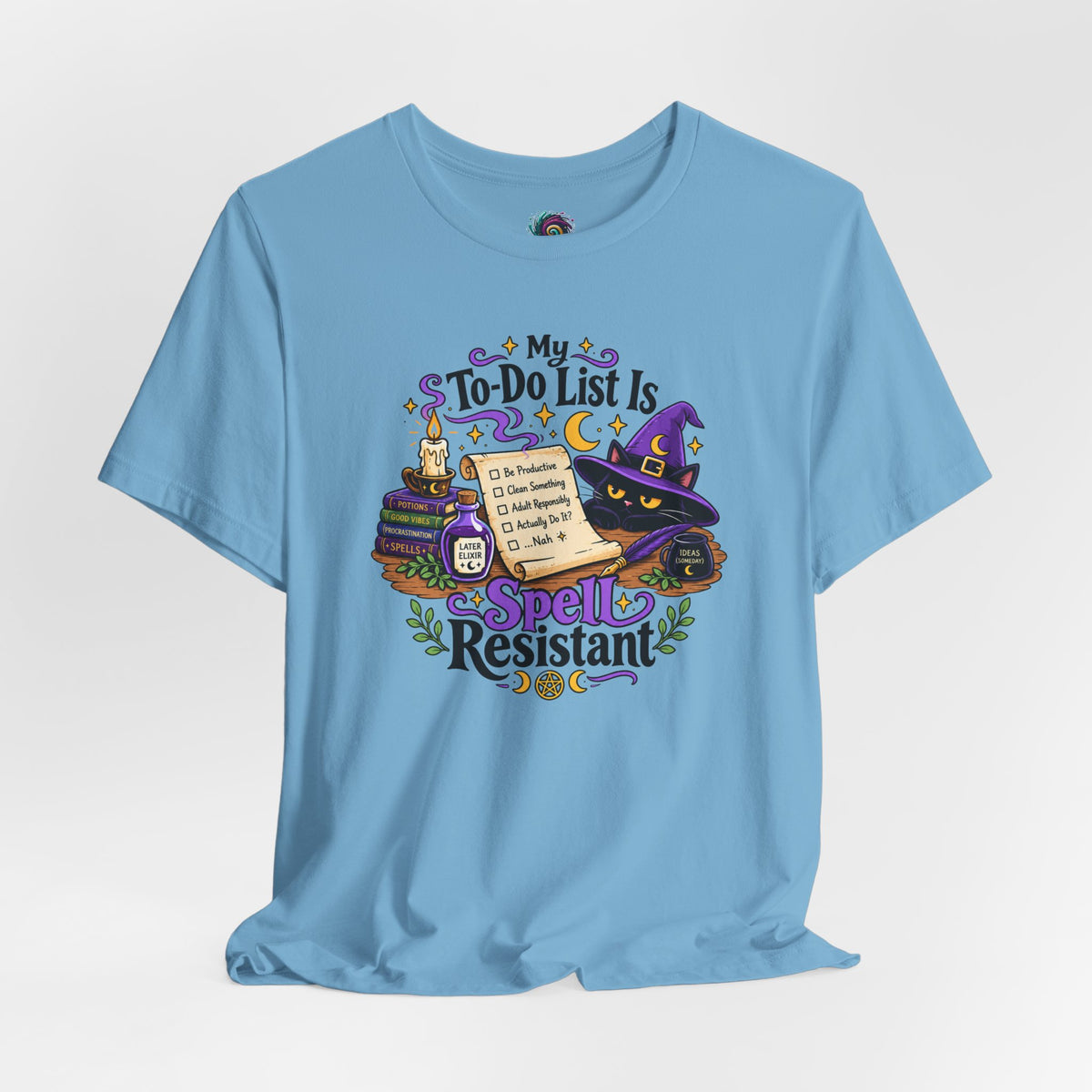 My To-Do List Is Spell Resistant T-Shirt – Funny Witchy ADHD Tee