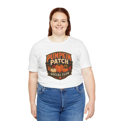 Pumpkin Patch Social Club T-Shirt – Fall Pumpkin Tee