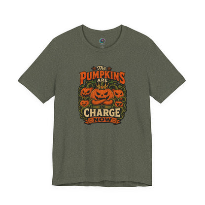 The Pumpkins Are in Charge Now T-Shirt – Funny Halloween Fall Tee