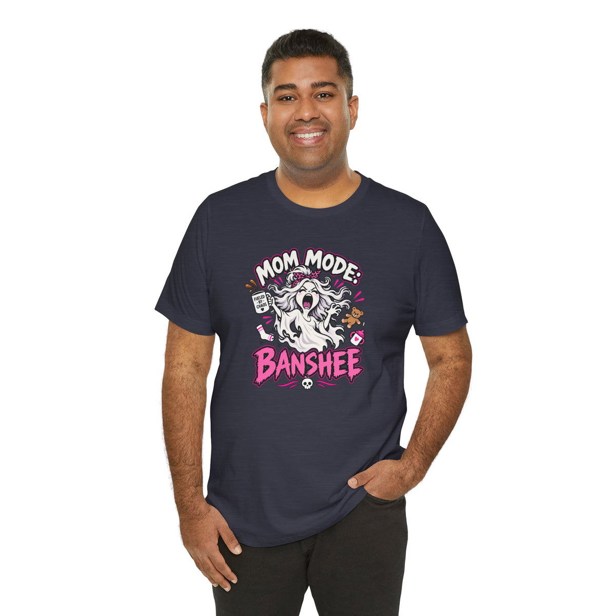 Mom Mode Banshee T-Shirt – Funny Chaotic Mom Halloween Tee