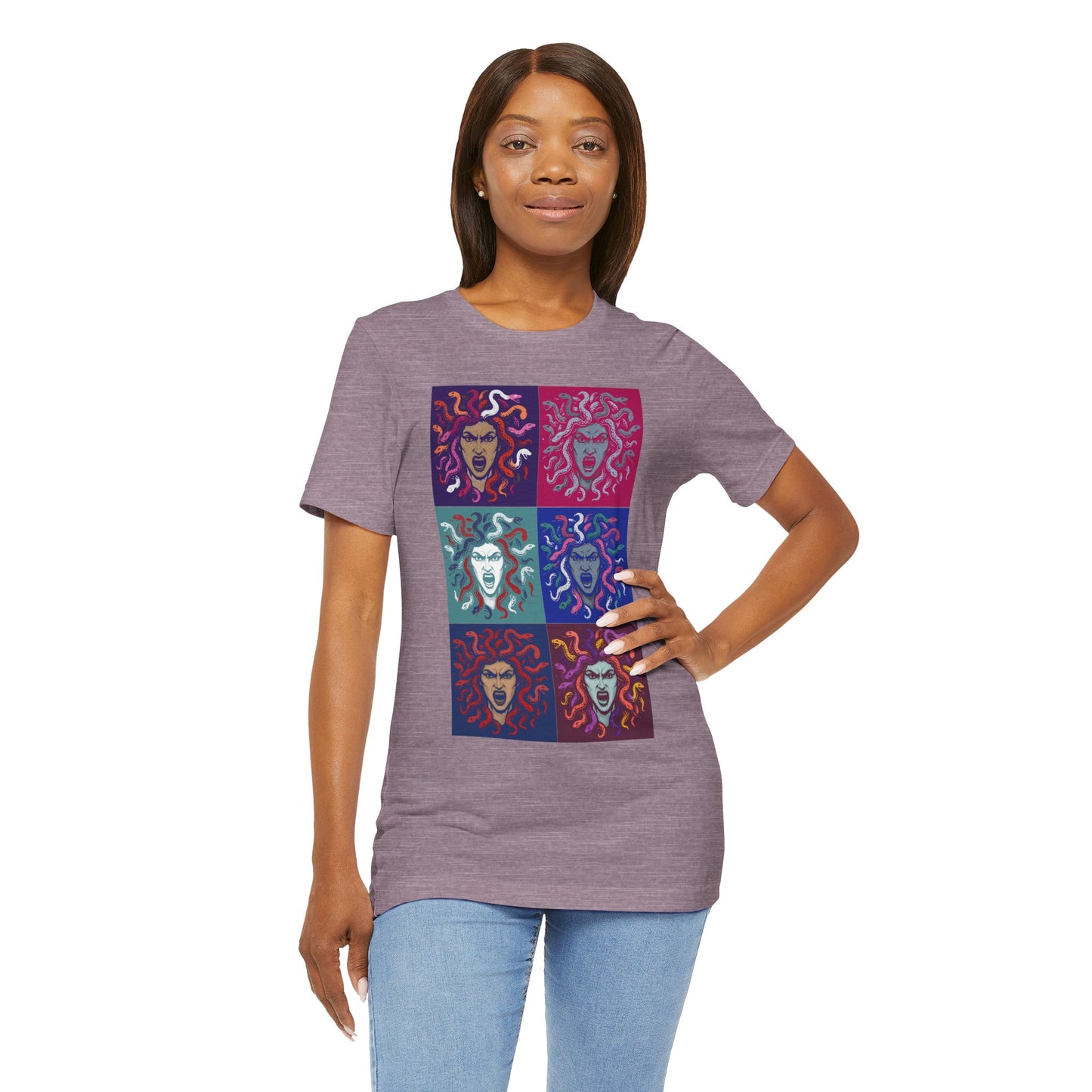 The Female Gaze Medusa T-Shirt – Feminist Pop Art Tee