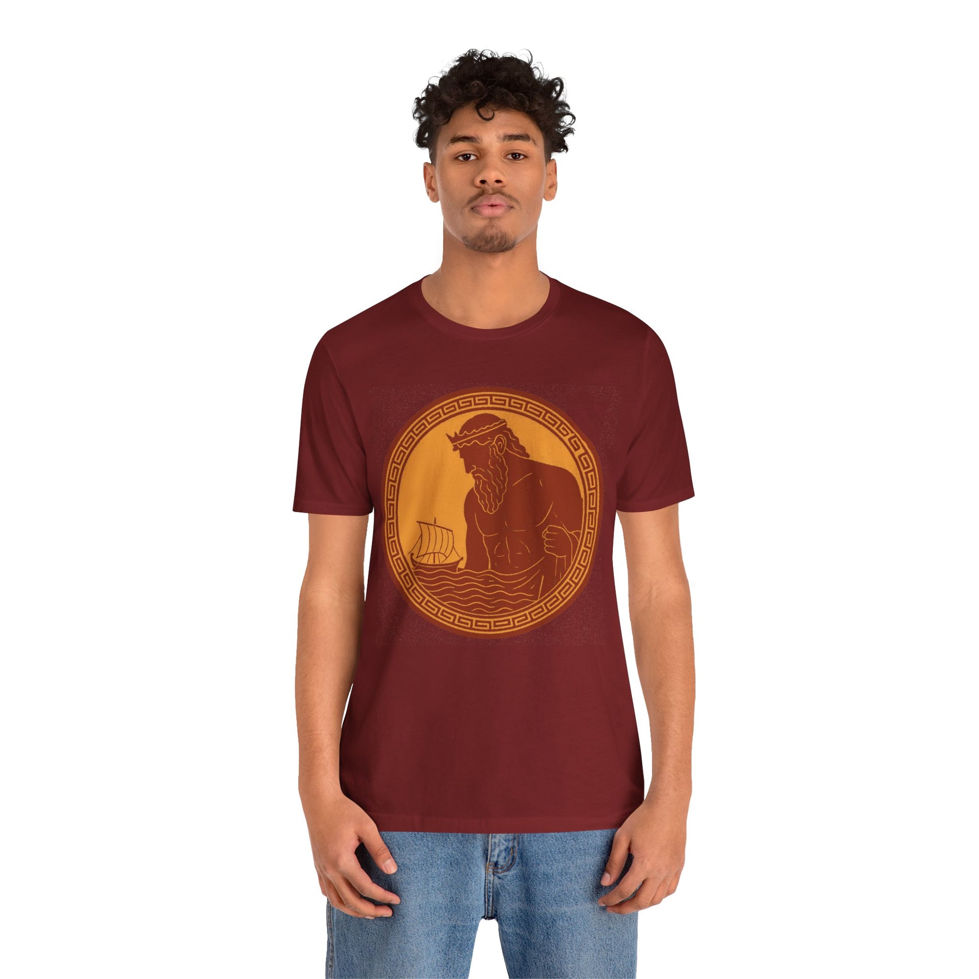 Poseidon Epic T-Shirt – Greek Mythology Ocean God Tee - WhimSpin - https://whimspin.com
