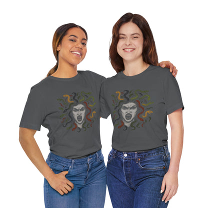 Medusa T-Shirt – Greek Mythology Gorgon Graphic Tee