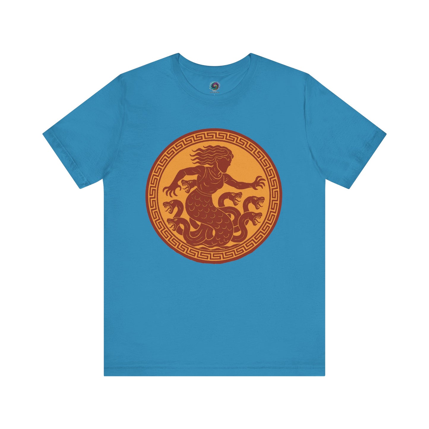 Aqua Scylla Classic Monster T-Shirt – Epic Greek Mythology Tee - WhimSpin - https://whimspin.com
