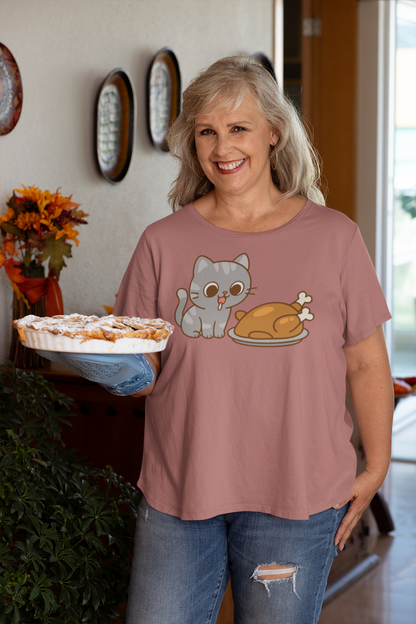 Grandma’s Pie & Cute Cat Tee