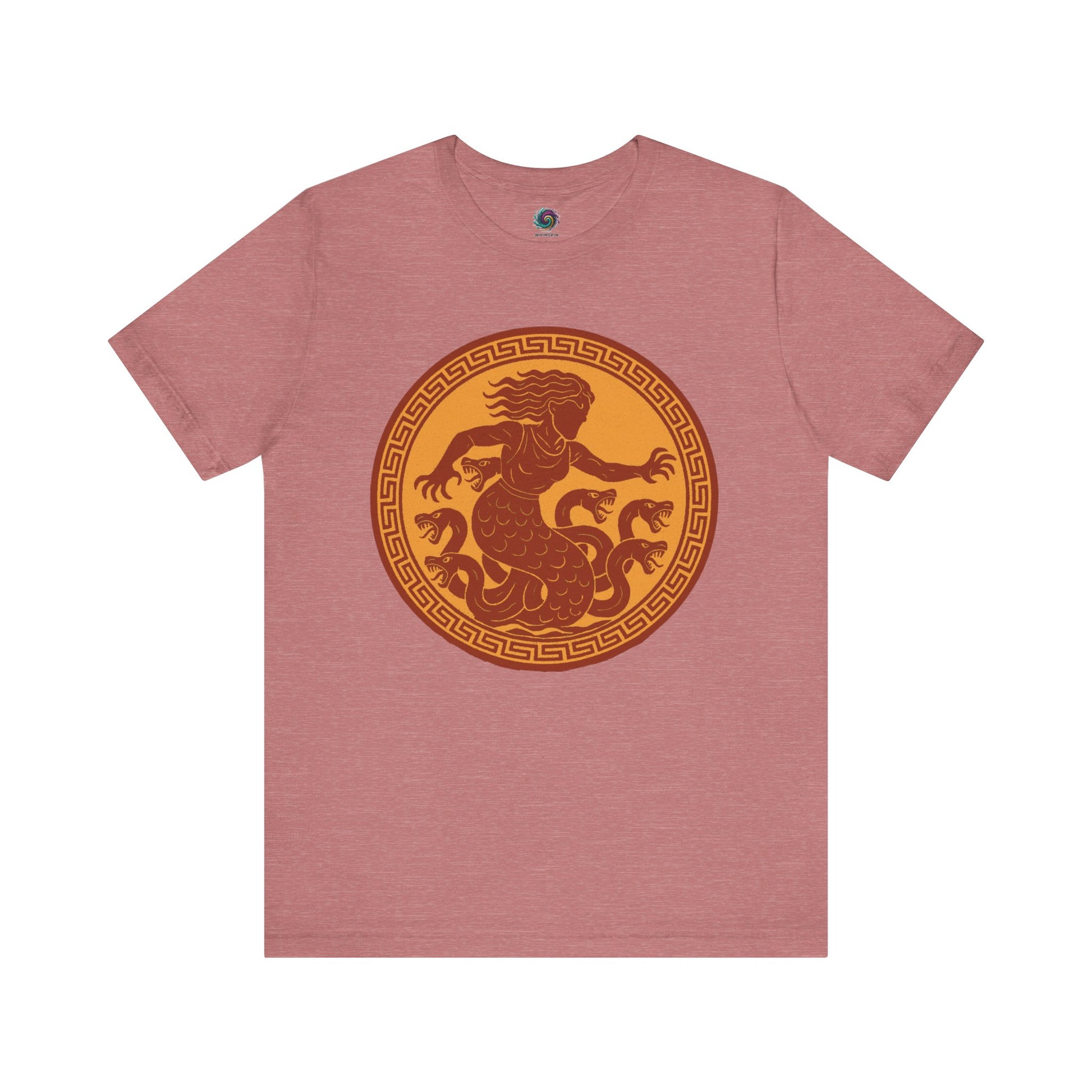 Mauve Scylla Classic Monster T-Shirt – Epic Greek Mythology Tee - WhimSpin - https://whimspin.com