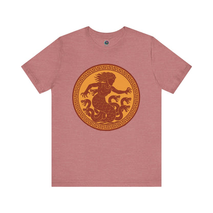 Mauve Scylla Classic Monster T-Shirt – Epic Greek Mythology Tee - WhimSpin - https://whimspin.com