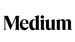 Logo for the web publication site Medium.com