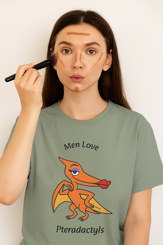 Men Love Pterodactyls Tee – Funny Dinosaur Graphic Shirt - WhimSpin - https://whimspin.com
