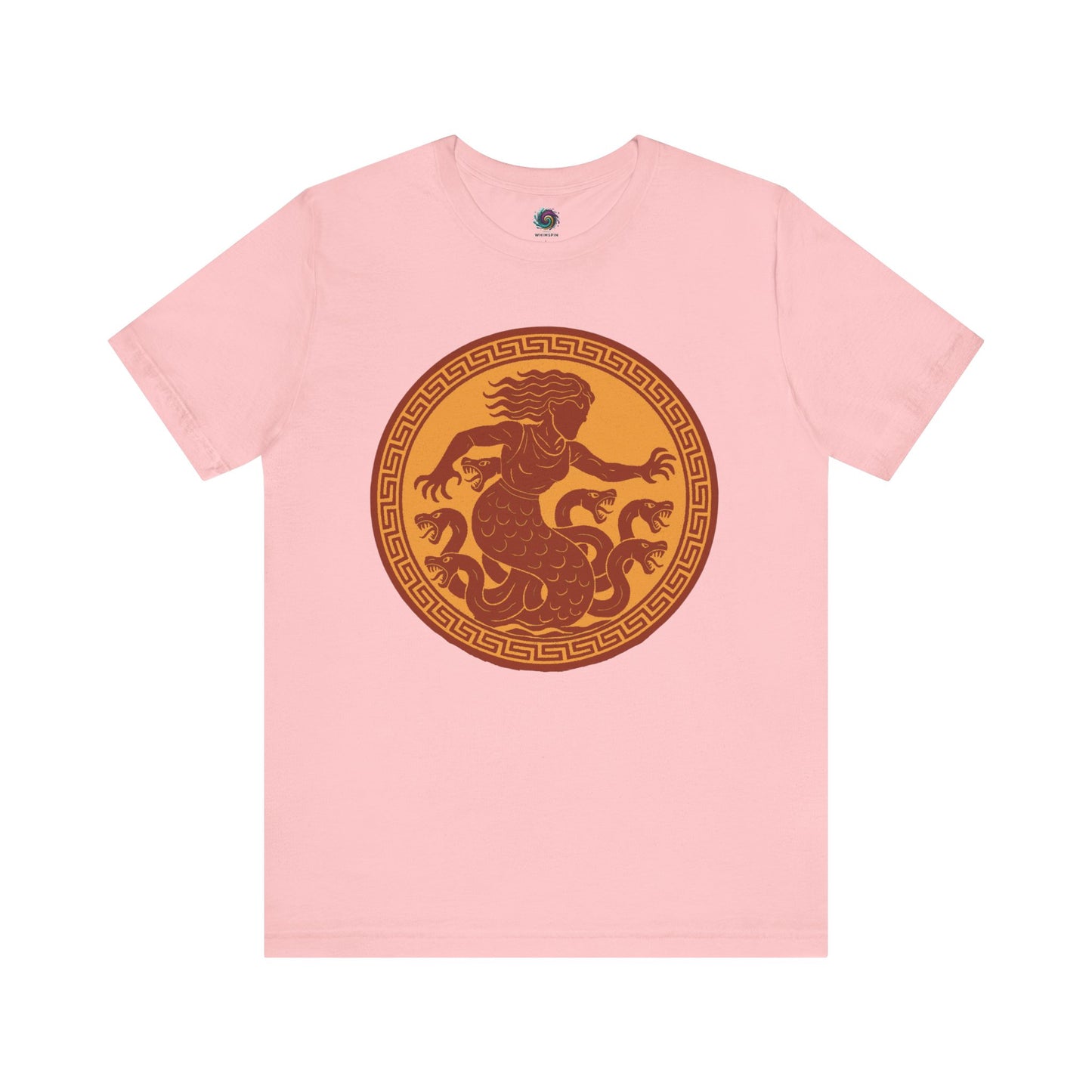 Pink Scylla Classic Monster T-Shirt – Epic Greek Mythology Tee - WhimSpin - https://whimspin.com