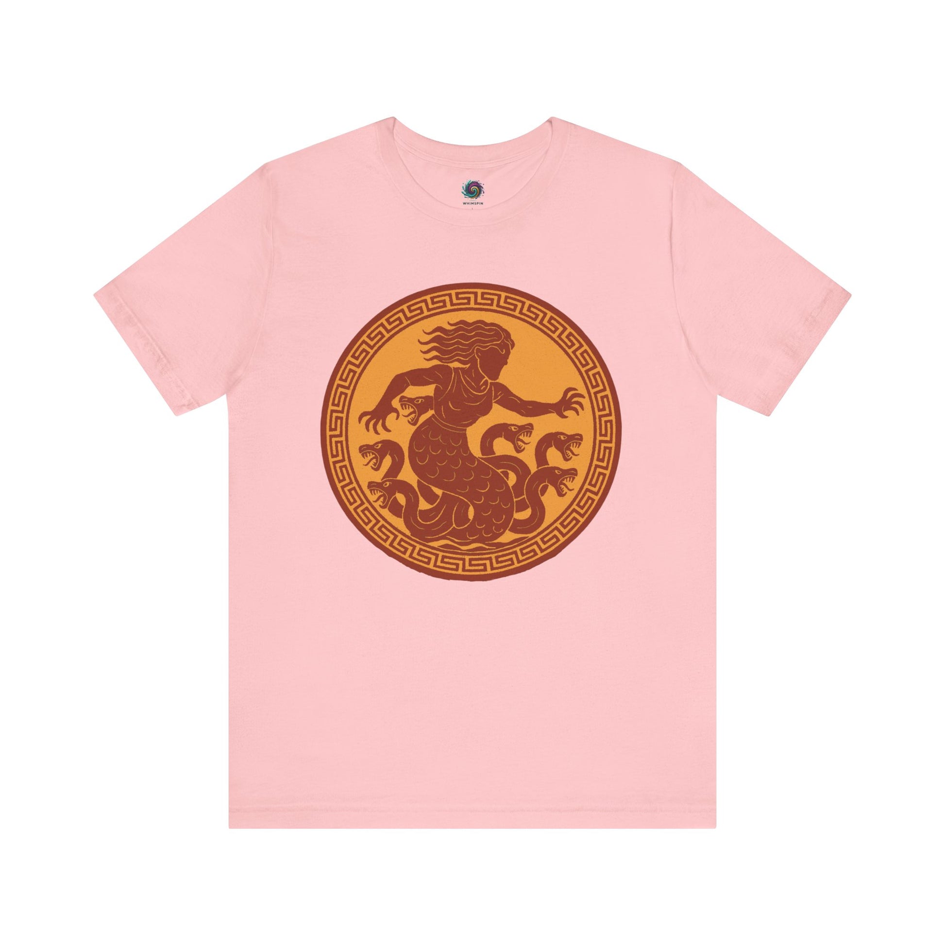 Pink Scylla Classic Monster T-Shirt – Epic Greek Mythology Tee - WhimSpin - https://whimspin.com