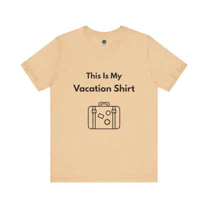 Sand "This is My Vacation Shirt" Tee from WhimSpin