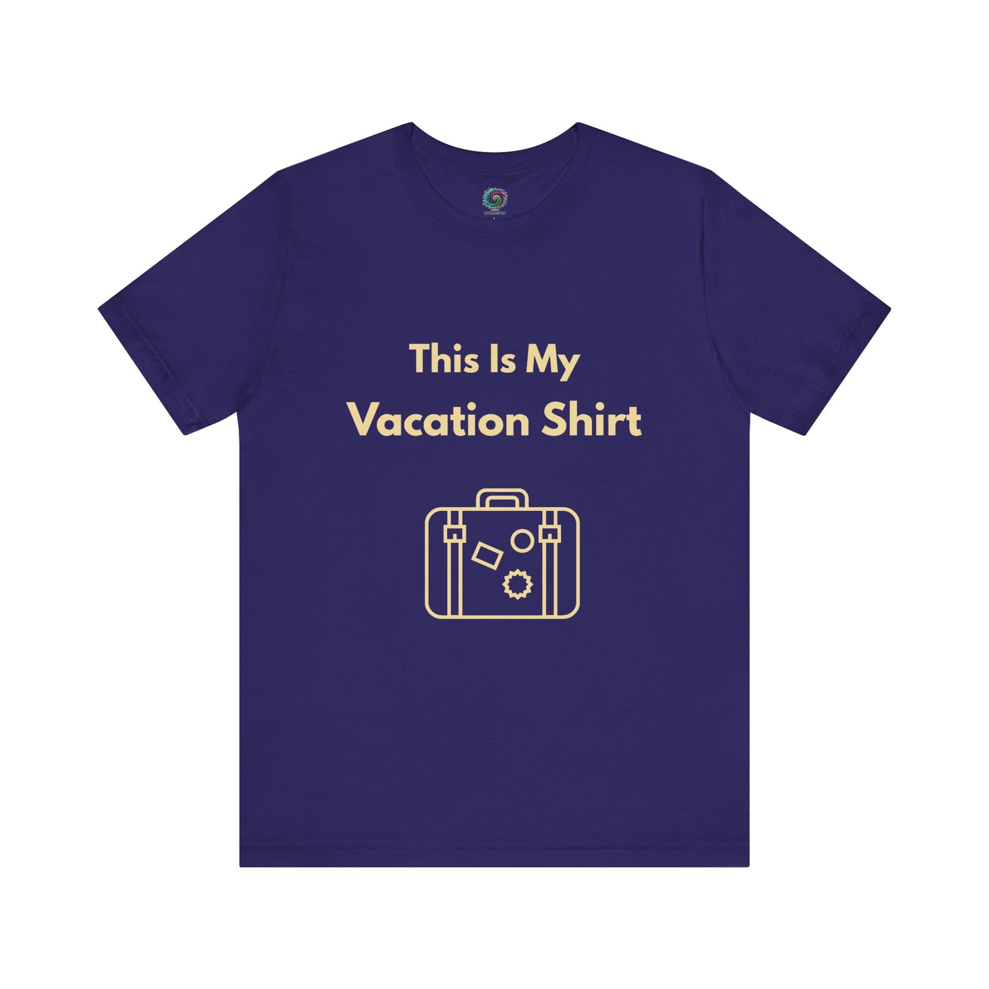 Team Navy "This is My Vacation Shirt" Tee