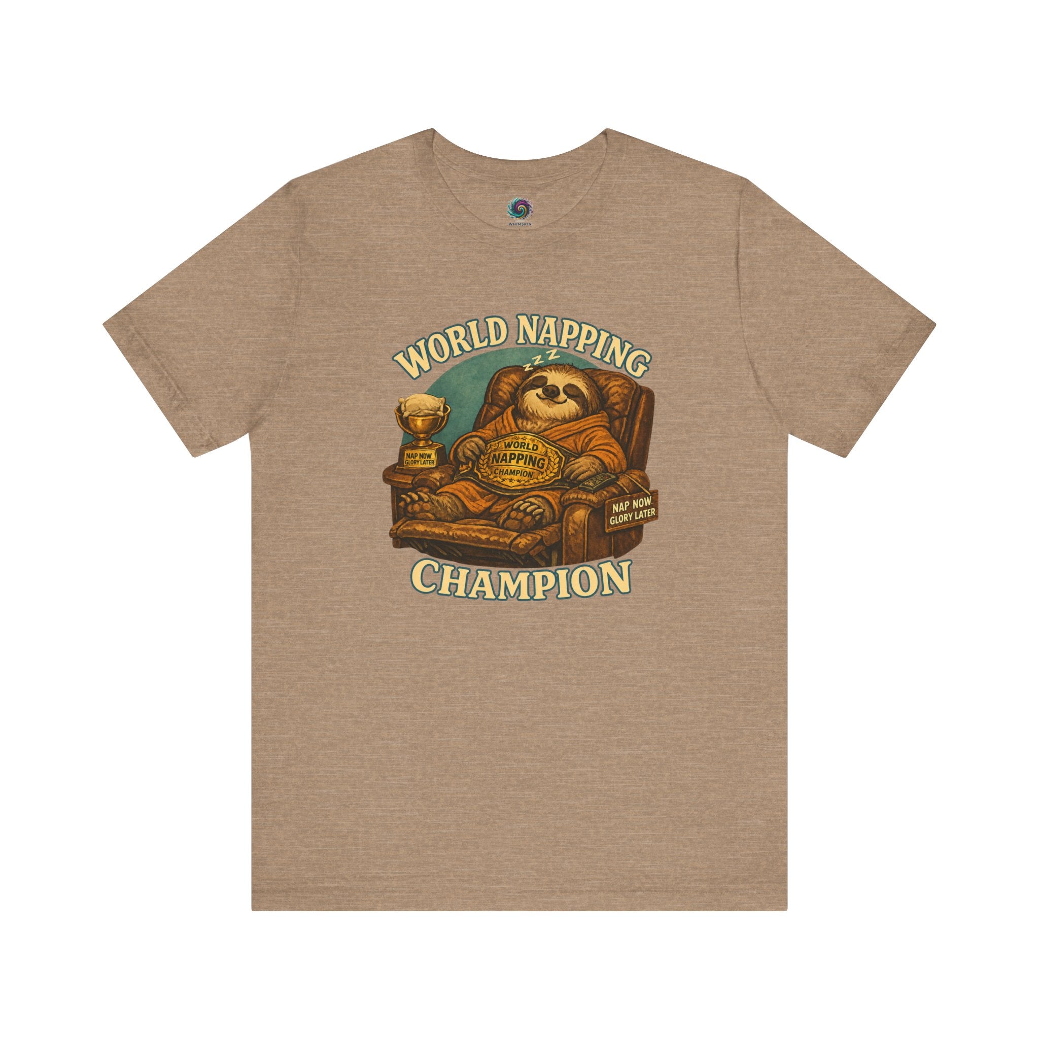 World Napping Champion T-Shirt | WhimSpin