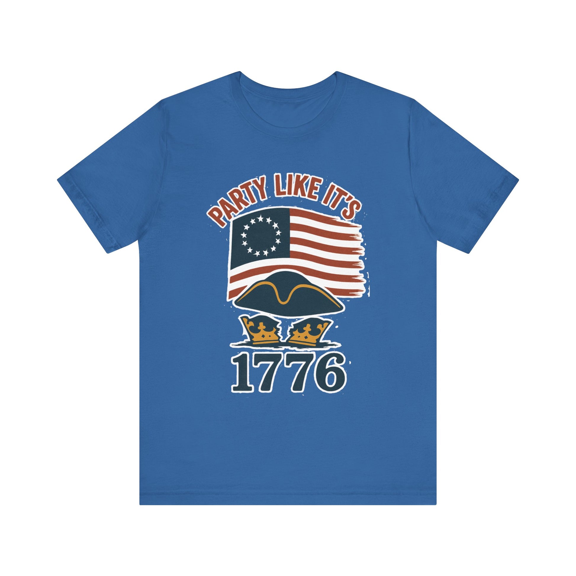 Party Like It’s 1776 T-Shirt – Revolutionary Spirit USA Tee - WhimSpin - https://whimspin.com