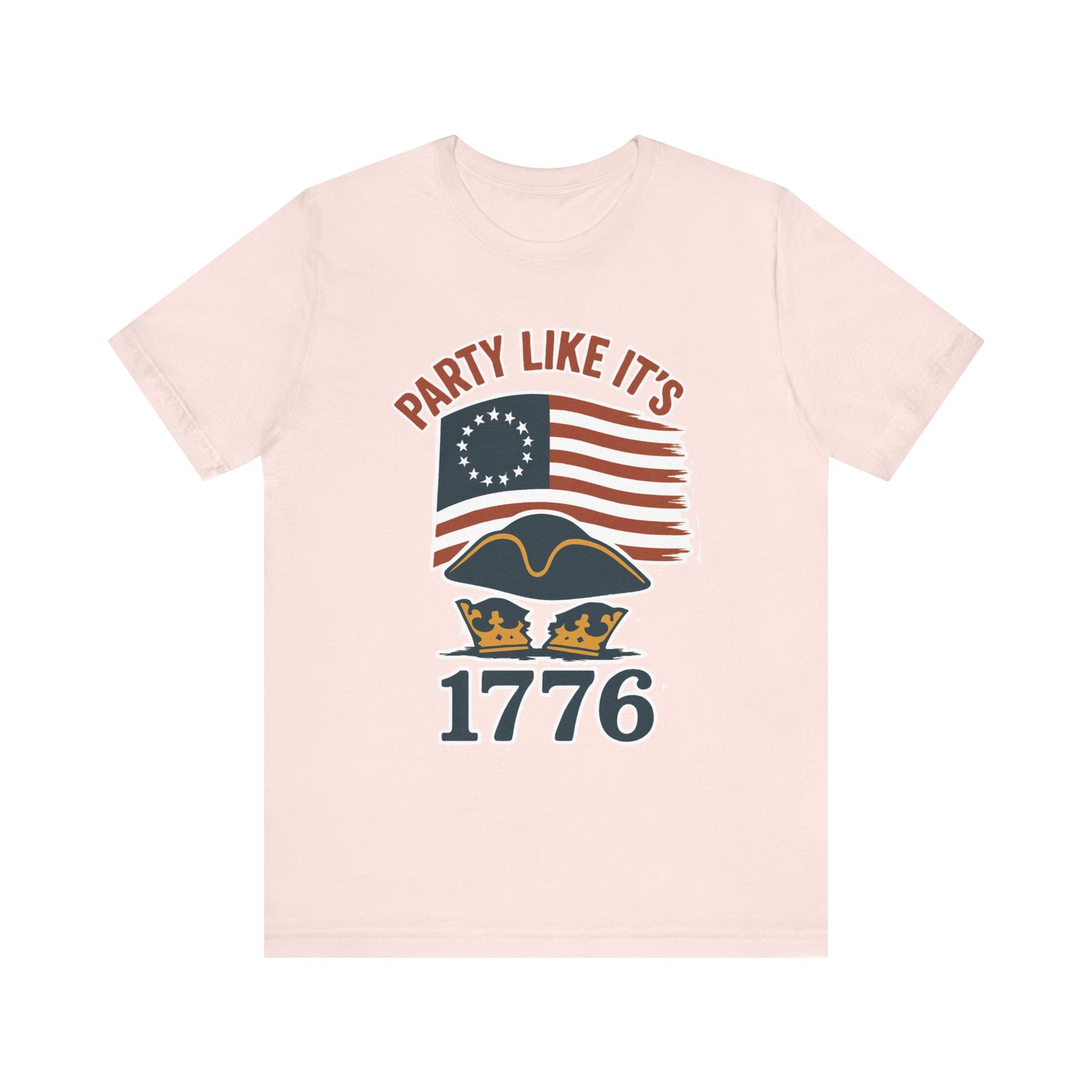 Party Like It’s 1776 T-Shirt – Revolutionary Spirit USA Tee - WhimSpin - https://whimspin.com
