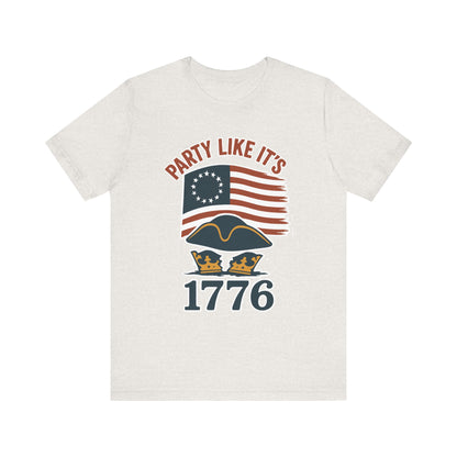 Party Like It’s 1776 T-Shirt – Revolutionary Spirit USA Tee - WhimSpin - https://whimspin.com