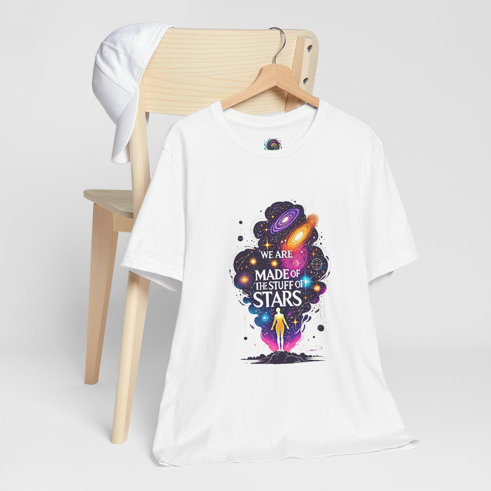 Stuff of Stars Tee | Inspired by Carl Sagan Tee Shirt - WhimSpin - https://whimspin.com for fans of sagan t-shirts
